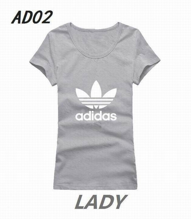 Adidas short round collar T woman S-2XL-010